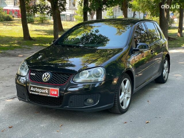 Черный Фольксваген Гольф ГТИ, объемом двигателя 2 л и пробегом 279 тыс. км за 6990 $, фото 1 на Automoto.ua