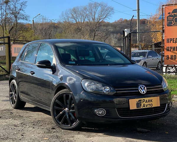 Черный Фольксваген Гольф ГТИ, объемом двигателя 1.4 л и пробегом 222 тыс. км за 9700 $, фото 1 на Automoto.ua