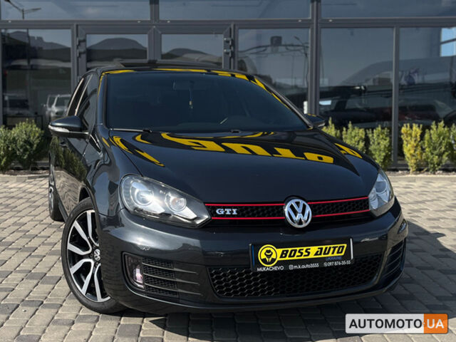 Черный Фольксваген Гольф ГТИ, объемом двигателя 2 л и пробегом 154 тыс. км за 12300 $, фото 1 на Automoto.ua