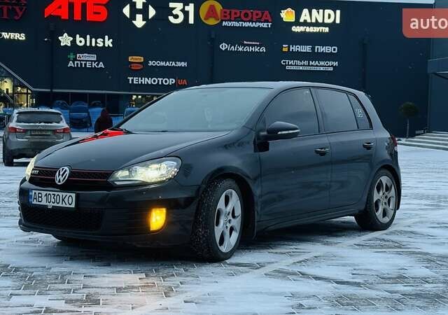 Черный Фольксваген Гольф ГТИ, объемом двигателя 1.97 л и пробегом 243 тыс. км за 9200 $, фото 1 на Automoto.ua