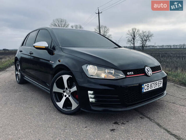 Черный Фольксваген Гольф ГТИ, объемом двигателя 1.98 л и пробегом 161 тыс. км за 11250 $, фото 1 на Automoto.ua