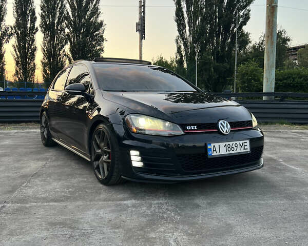 Черный Фольксваген Гольф ГТИ, объемом двигателя 1.98 л и пробегом 117 тыс. км за 14500 $, фото 1 на Automoto.ua