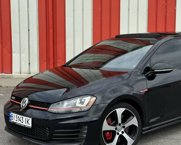 Черный Фольксваген Гольф ГТИ, объемом двигателя 1.98 л и пробегом 177 тыс. км за 13300 $, фото 1 на Automoto.ua