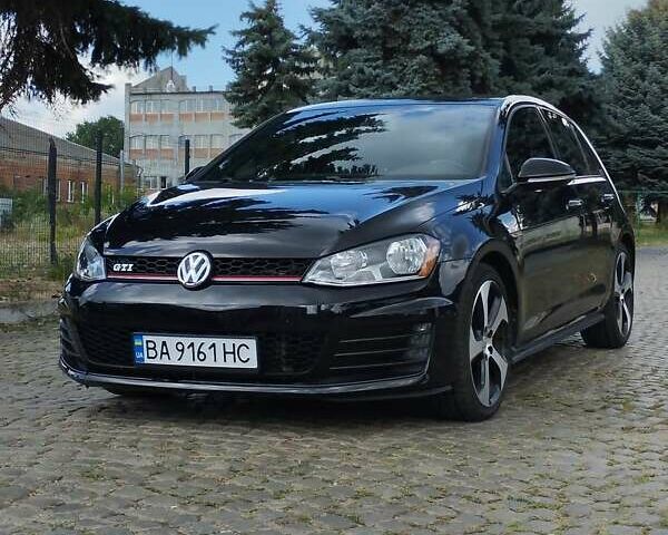 Черный Фольксваген Гольф ГТИ, объемом двигателя 1.98 л и пробегом 132 тыс. км за 15000 $, фото 1 на Automoto.ua