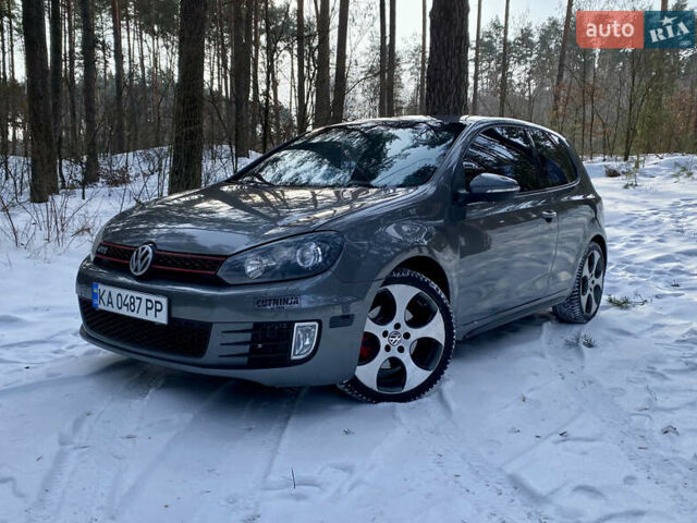 Серый Фольксваген Гольф ГТИ, объемом двигателя 2 л и пробегом 230 тыс. км за 7900 $, фото 1 на Automoto.ua