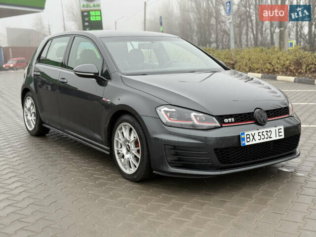 Серый Фольксваген Гольф ГТИ, объемом двигателя 1.98 л и пробегом 180 тыс. км за 13999 $, фото 1 на Automoto.ua