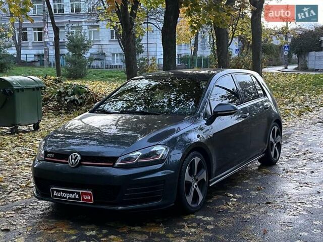 Серый Фольксваген Гольф ГТИ, объемом двигателя 2 л и пробегом 150 тыс. км за 13790 $, фото 1 на Automoto.ua