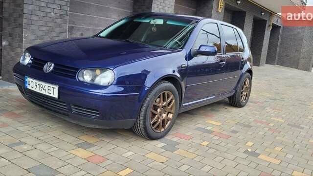 Синій Фольксваген Гольф ГТІ, об'ємом двигуна 1.6 л та пробігом 309 тис. км за 4600 $, фото 1 на Automoto.ua