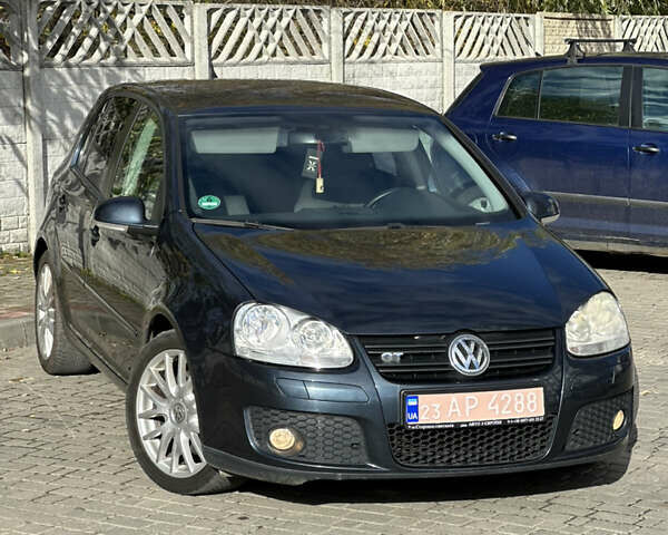 Синий Фольксваген Гольф ГТИ, объемом двигателя 1.4 л и пробегом 230 тыс. км за 5900 $, фото 1 на Automoto.ua