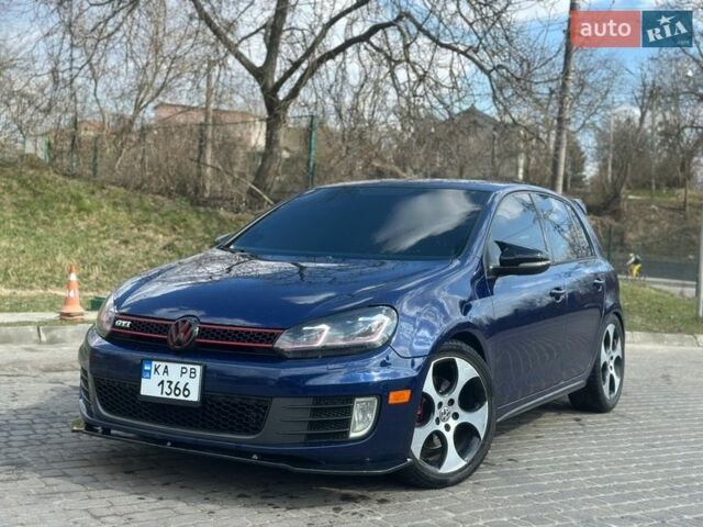 Синий Фольксваген Гольф ГТИ, объемом двигателя 1.98 л и пробегом 250 тыс. км за 9499 $, фото 1 на Automoto.ua