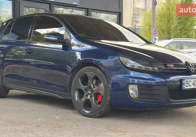 Синий Фольксваген Гольф ГТИ, объемом двигателя 1.98 л и пробегом 135 тыс. км за 8899 $, фото 1 на Automoto.ua
