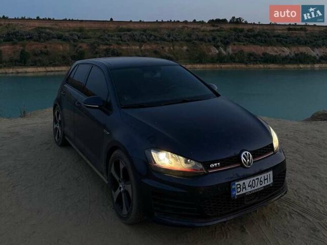 Синий Фольксваген Гольф ГТИ, объемом двигателя 1.98 л и пробегом 120 тыс. км за 13300 $, фото 1 на Automoto.ua