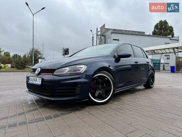 Синий Фольксваген Гольф ГТИ, объемом двигателя 1.98 л и пробегом 146 тыс. км за 15000 $, фото 1 на Automoto.ua