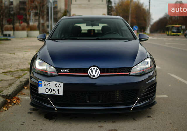 Синий Фольксваген Гольф ГТИ, объемом двигателя 1.98 л и пробегом 64 тыс. км за 16000 $, фото 1 на Automoto.ua