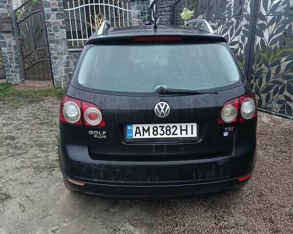 Черный Фольксваген Гольф Плюс, объемом двигателя 1.4 л и пробегом 188 тыс. км за 4600 $, фото 1 на Automoto.ua