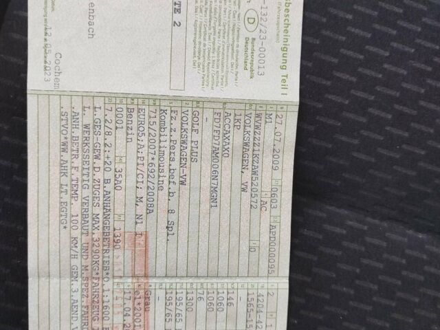 Сірий Фольксваген Golf Plus, об'ємом двигуна 0 л та пробігом 173 тис. км за 7499 $, фото 1 на Automoto.ua