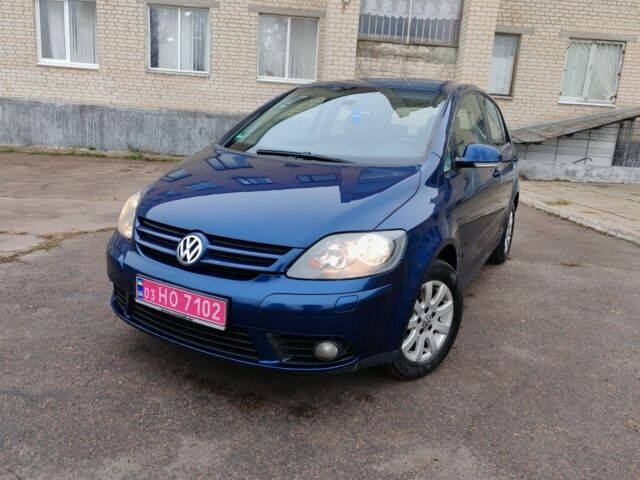 Синий Фольксваген Гольф Плюс, объемом двигателя 1.6 л и пробегом 172 тыс. км за 6200 $, фото 1 на Automoto.ua