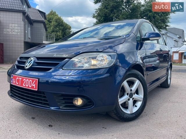 Синій Фольксваген Golf Plus, об'ємом двигуна 1.6 л та пробігом 168 тис. км за 6500 $, фото 1 на Automoto.ua