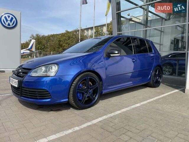 Синий Фольксваген Гольф Р, объемом двигателя 3.19 л и пробегом 172 тыс. км за 29000 $, фото 1 на Automoto.ua