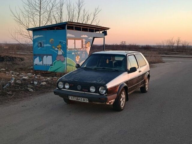 Белый Фольксваген Гольф, объемом двигателя 1.9 л и пробегом 777 тыс. км за 1000 $, фото 1 на Automoto.ua