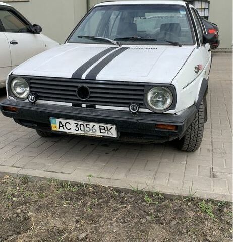 Белый Фольксваген Гольф, объемом двигателя 1.6 л и пробегом 3 тыс. км за 850 $, фото 1 на Automoto.ua