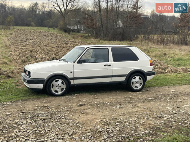 Білий Фольксваген Гольф, об'ємом двигуна 1.8 л та пробігом 280 тис. км за 1650 $, фото 1 на Automoto.ua