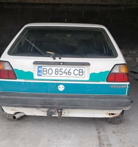 Белый Фольксваген Гольф, объемом двигателя 1.27 л и пробегом 230 тыс. км за 1050 $, фото 1 на Automoto.ua