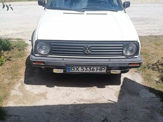 Білий Фольксваген Гольф, об'ємом двигуна 1.6 л та пробігом 282 тис. км за 1500 $, фото 1 на Automoto.ua