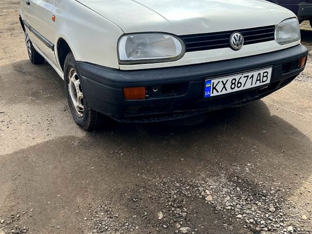 Белый Фольксваген Гольф, объемом двигателя 1.4 л и пробегом 187 тыс. км за 1250 $, фото 1 на Automoto.ua