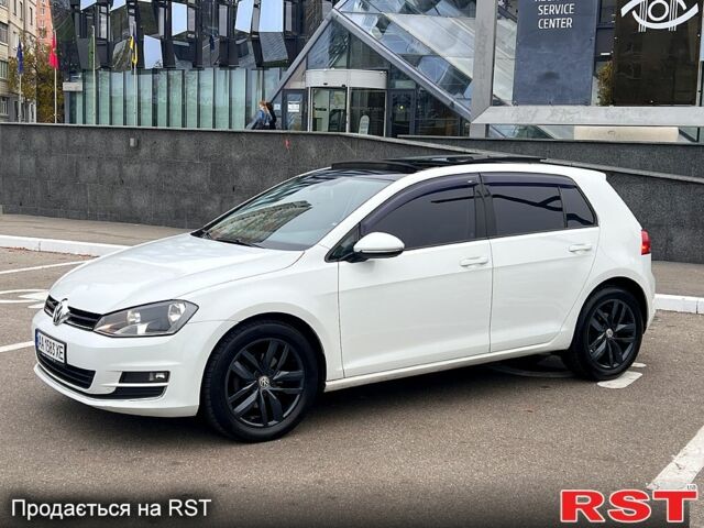 Белый Фольксваген Гольф, объемом двигателя 1.8 л и пробегом 134 тыс. км за 11500 $, фото 1 на Automoto.ua