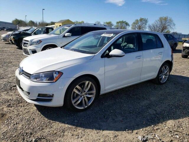 Белый Фольксваген Гольф, объемом двигателя 1.8 л и пробегом 55 тыс. км за 2000 $, фото 1 на Automoto.ua