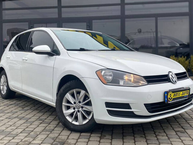 Белый Фольксваген Гольф, объемом двигателя 1.8 л и пробегом 124 тыс. км за 13800 $, фото 1 на Automoto.ua