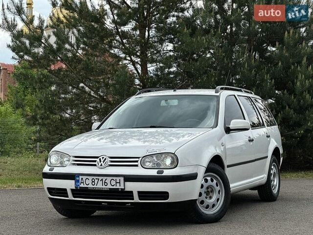 Белый Фольксваген Гольф, объемом двигателя 1.9 л и пробегом 276 тыс. км за 2950 $, фото 1 на Automoto.ua