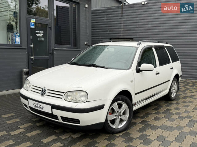 Білий Фольксваген Гольф, об'ємом двигуна 1.9 л та пробігом 344 тис. км за 4850 $, фото 1 на Automoto.ua