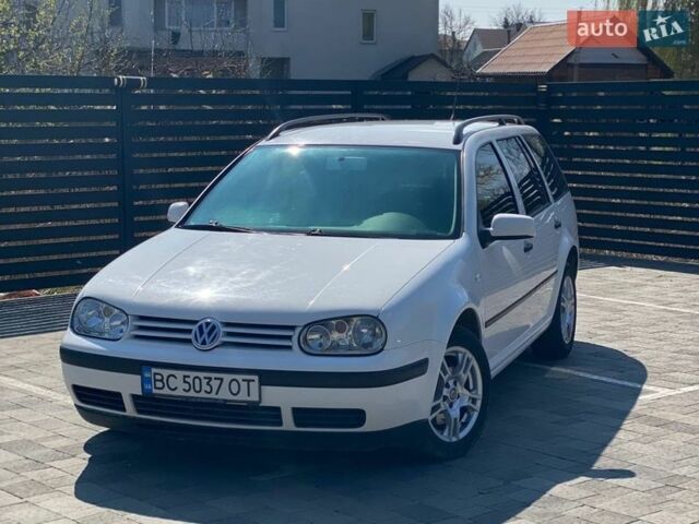 Білий Фольксваген Гольф, об'ємом двигуна 1.9 л та пробігом 322 тис. км за 3950 $, фото 1 на Automoto.ua