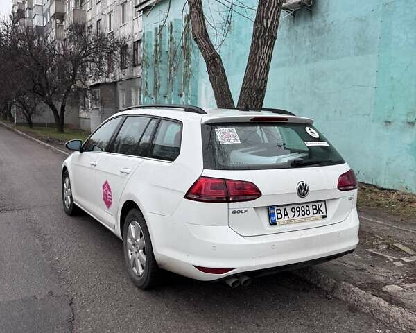 Белый Фольксваген Гольф, объемом двигателя 1.97 л и пробегом 95 тыс. км за 17000 $, фото 1 на Automoto.ua
