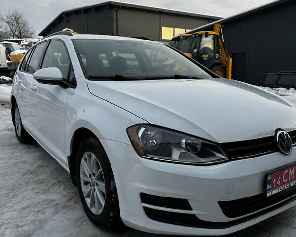 Белый Фольксваген Гольф, объемом двигателя 1.8 л и пробегом 183 тыс. км за 9500 $, фото 1 на Automoto.ua