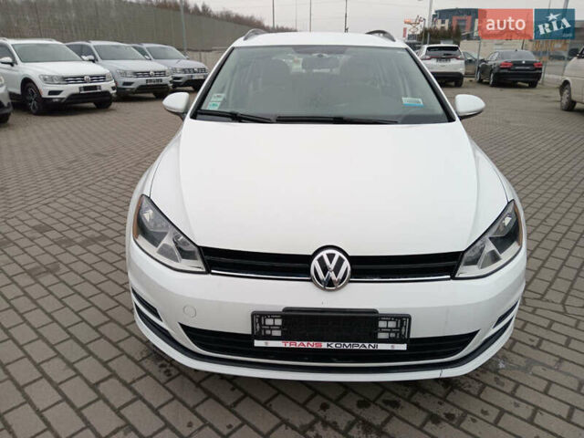 Белый Фольксваген Гольф, объемом двигателя 1.8 л и пробегом 167 тыс. км за 9750 $, фото 1 на Automoto.ua
