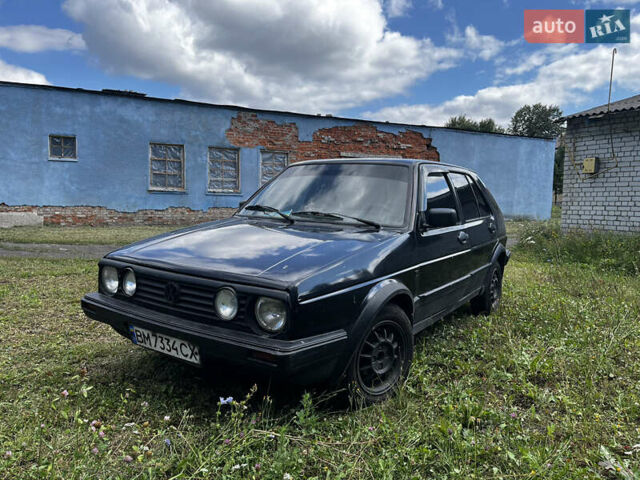 Черный Фольксваген Гольф, объемом двигателя 1.6 л и пробегом 256 тыс. км за 1930 $, фото 1 на Automoto.ua