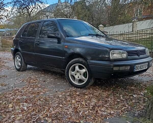 Фольксваген Гольф 1993 в Зборов на Automoto.ua Черный Фольксваген Гольф, объемом двигателя 1.6 л и пробегом 288 тыс. км за 1800 $, фото 1 на Automoto.ua