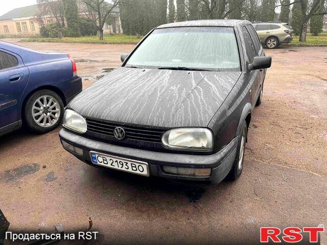 Черный Фольксваген Гольф, объемом двигателя 1.4 л и пробегом 280 тыс. км за 2300 $, фото 1 на Automoto.ua