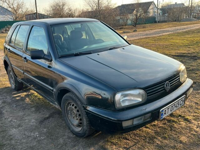 Чорний Фольксваген Гольф, об'ємом двигуна 1.8 л та пробігом 380 тис. км за 2200 $, фото 1 на Automoto.ua