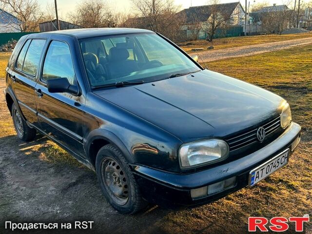 Черный Фольксваген Гольф, объемом двигателя 1.8 л и пробегом 0 тыс. км за 2200 $, фото 1 на Automoto.ua