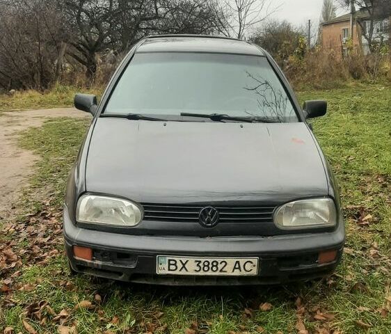 Чорний Фольксваген Гольф, об'ємом двигуна 1.8 л та пробігом 480 тис. км за 1300 $, фото 1 на Automoto.ua