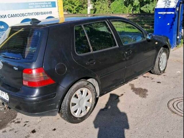 Черный Фольксваген Гольф, объемом двигателя 1.9 л и пробегом 314 тыс. км за 3100 $, фото 1 на Automoto.ua