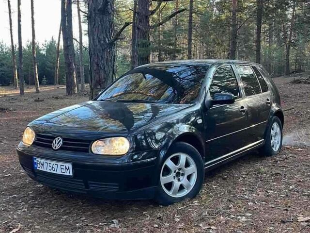 Черный Фольксваген Гольф, объемом двигателя 1.6 л и пробегом 220 тыс. км за 4100 $, фото 1 на Automoto.ua