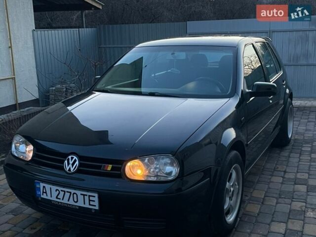 Черный Фольксваген Гольф, объемом двигателя 1.9 л и пробегом 307 тыс. км за 4200 $, фото 1 на Automoto.ua