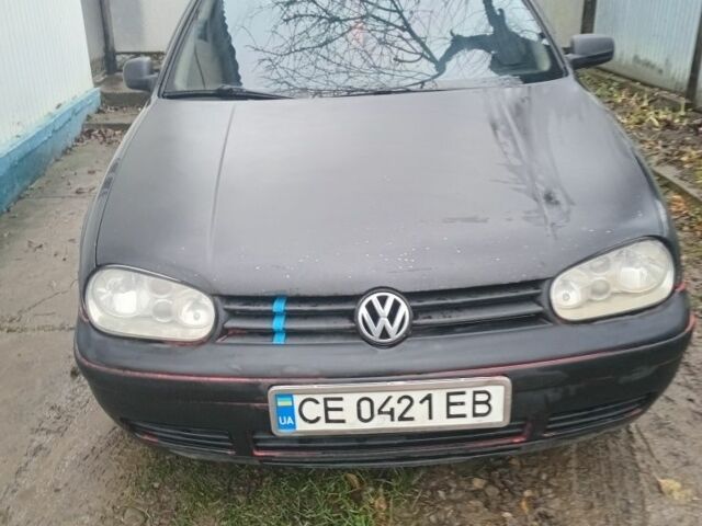 Черный Фольксваген Гольф, объемом двигателя 1.9 л и пробегом 343 тыс. км за 2800 $, фото 1 на Automoto.ua