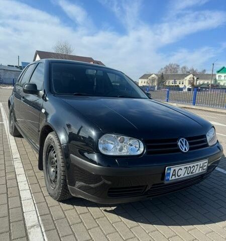 Чорний Фольксваген Гольф, об'ємом двигуна 1.6 л та пробігом 253 тис. км за 3700 $, фото 1 на Automoto.ua