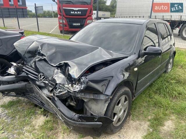 Черный Фольксваген Гольф, объемом двигателя 1.9 л и пробегом 380 тыс. км за 1750 $, фото 1 на Automoto.ua